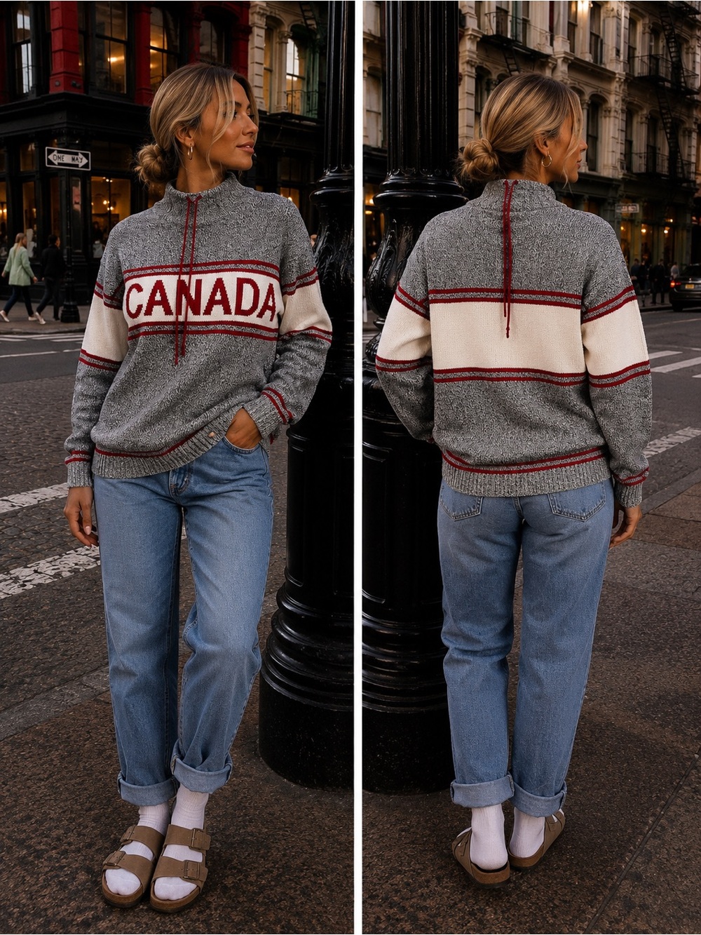 Vintage Canada sweater size S/M